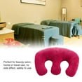 thumbnail image 3 of TISHITA Oreiller de Poitrine Doux Détachable pour Table de Massage SPA Usage Domestique Rose Rouge, 3 of 8