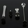 thumbnail image 4 of Ensemble de Mélange à Boire, 4pcs / Set Outil de Mélange de Cocktail Inoxydable Durable pour Bar Outil de Mélange de Cocktail de Qualité Professionnelle, 4 of 13