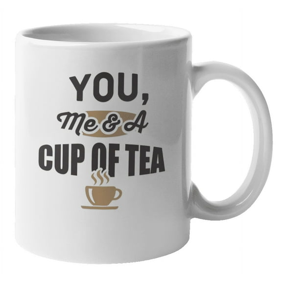 You, Me & Cup Valentines Day Coffee & Tea Mug Stuff & Party Supplies (11oz)