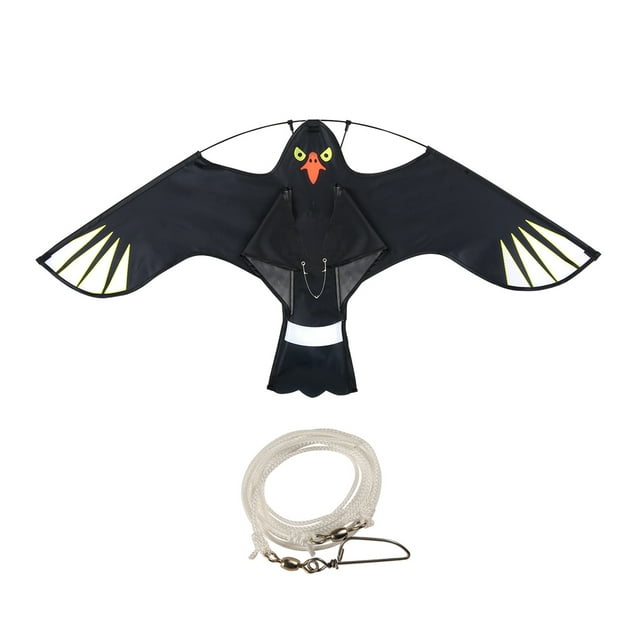 Advancent Cometa de águila grande realista, dispositivo para ahuyentar aves, ideal para granjas y jardines. Cometas protectoras para granjas. Jardín y Patio