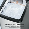 Nugget Ice Maker Countertop, TaoTronics Pebble Ice Machine, Smart