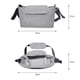thumbnail image 4 of (Black)Stroller Hanging Bag Large Capacity Baby Storage Bag, 4 of 4