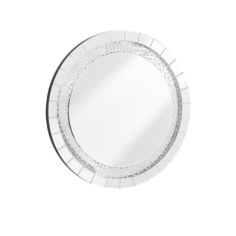 White Set Of 12 Round Mirror Kitchen Bath Fixtures Bathroom Mirrors Ekoios Vn