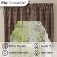 thumbnail image 5 of Park Designs Black Sturbridge Swag 36" L, 5 of 6