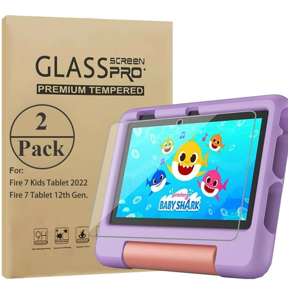 Protector de pantalla KXOYJAD para tabletas 7 Kids de 7 pulgadas (paquete de 2)