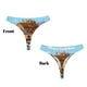 thumbnail image 3 of Balery Animals on Noah's Ark Tangas de Algodón para Mujer con Estampado – Ropa Interior Sexy, Transpirable, G-string-X-Small, 3 of 6