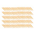 thumbnail image 3 of 100 cuchillas de plástico para cortadora de césped, accesorios de repuesto para herramientas de poda manuales, color naranja, 3 of 14