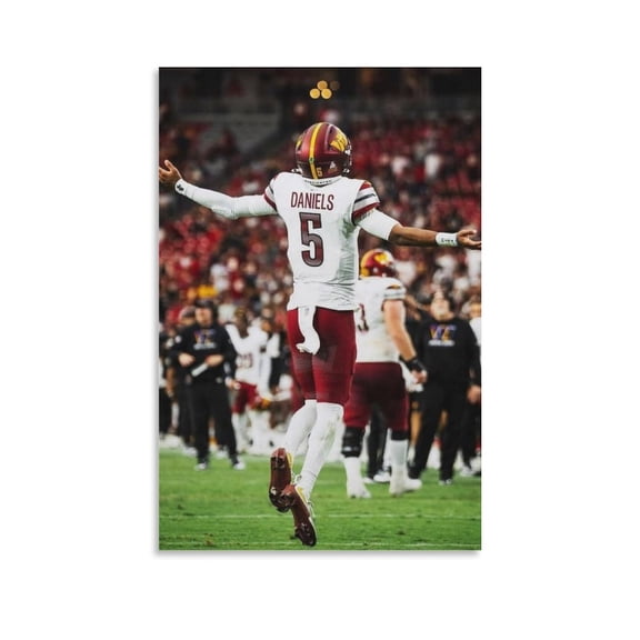 Jayden Daniels Canvas Poster Print Photo Art Painting Canvas Poster Home Decorative Bedroom Modern Decor Posters Gifts 16x24inch(40x60cm)