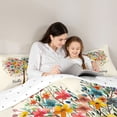 thumbnail image 5 of Manfei Tree Of Life Bedding Comforter Set 2pcs for Teens Adults,Spring Floral Tree Twin Comforter Sets Microfiber,Chic Flowers Breathable Bedding Set,Lightweight Room Decor,Reversible, 5 of 8