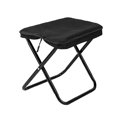 thumbnail image 1 of Taburete plegable para acampar, reposapiés, silla de picnic, práctico asiento de campamento, reposapiés para pintar, barbacoa, jardín, senderismo y Negro, 1 of 8