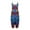 Dark Blue, variant on IROINNID Sleeveless V-Neck Jumpsuit For Women Full-Length Casual Vintage Backless Pockets Jumpsuit