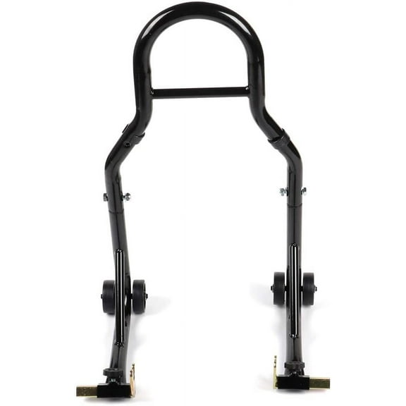 New <font color="#0000FF">Motorcycle Sport Bike Rear Wheel Chock</font> Lift Stand For Universal Black Motorcycle rear stand