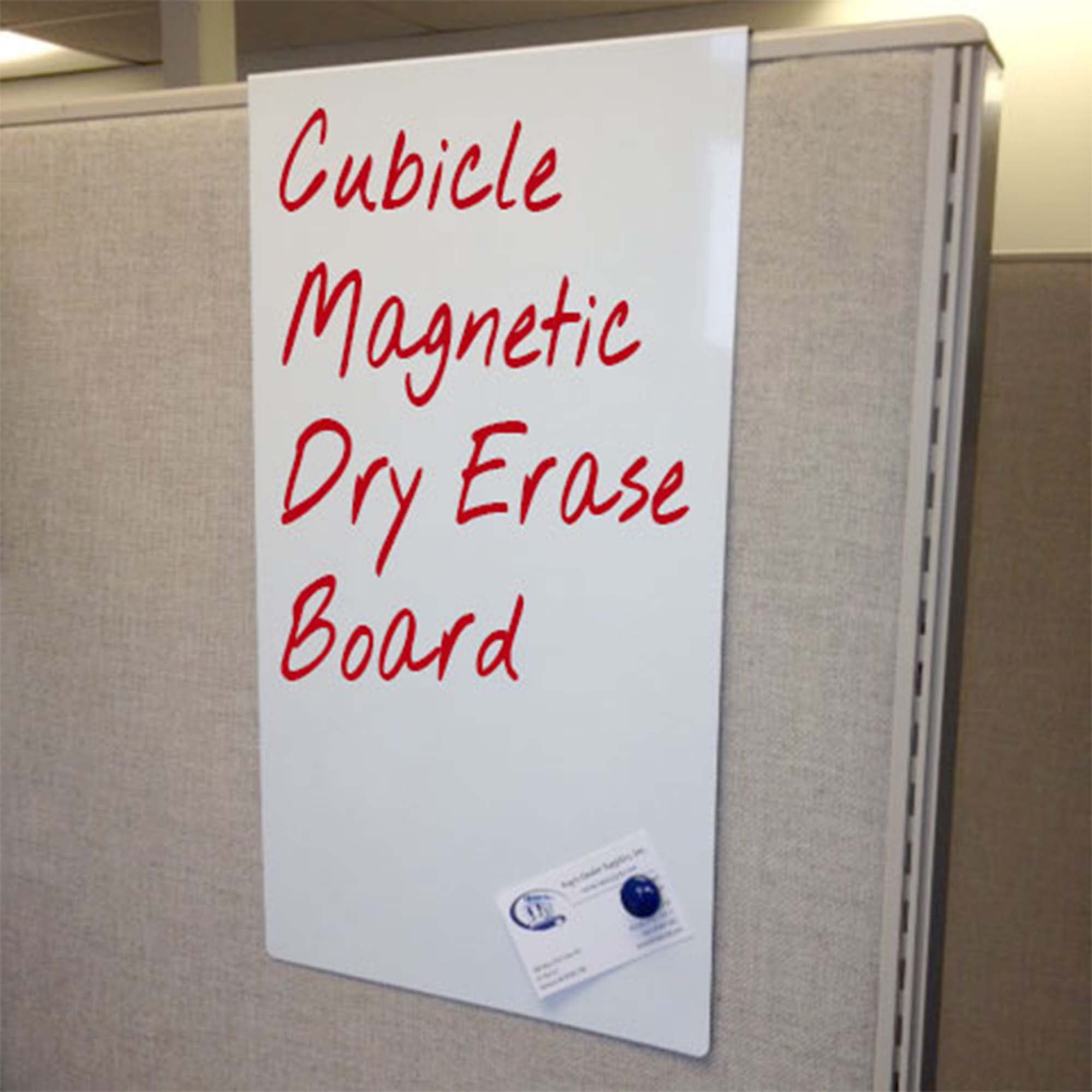 Cubicle Magnetic Dry Erase Board