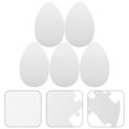 thumbnail image 4 of 5pcs Blank Sublimation Puzzle Heat Transfer Printing Puzzle DIY Blank Egg Shape Puzzle, 4 of 6