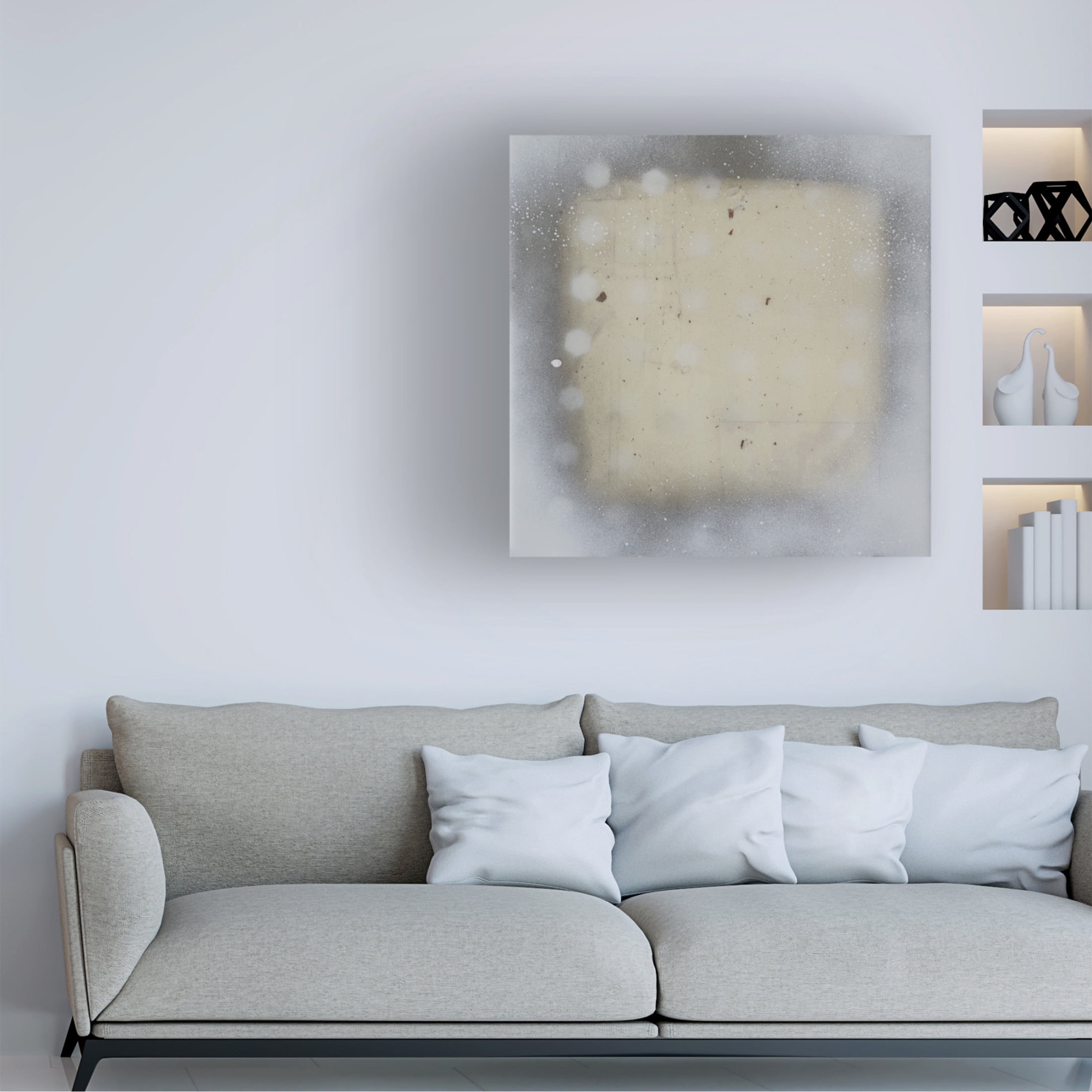 Trademark Fine Art Erin McGee Ferrell  Polka Squares I Canvas Wall Art