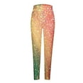 thumbnail image 5 of Feancey 90% Off Clearance Sale 2025 Mardi Gras Workout Leggings for Women Trendy Colorblock Sequin Print Yoga Pants New Orleans Carnival Party Tights Novelty Stretchy Skinny Pants Multicolor S, 5 of 6