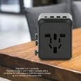 thumbnail image 4 of Travel Power Adapter, Travel Voltage Converter Quiet  for Phone Black,White, 4 of 7