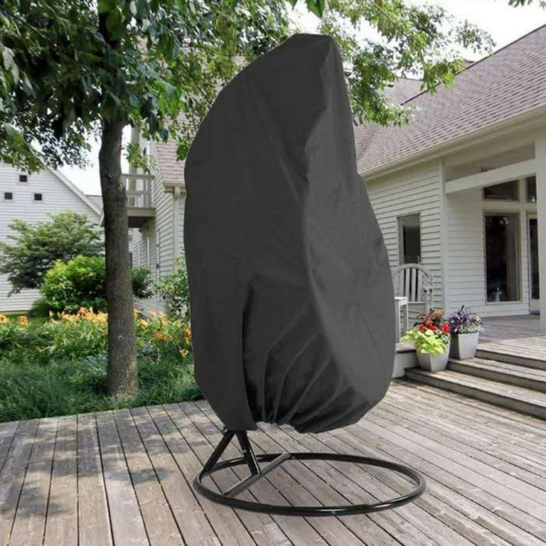 Patio Hanging Egg Chair Cover Waterproof Outdoor Swing Chair Cover Hammock Swing Glider Cover Patio Furniture Protector Swing Cover for Garden Outdoor Walmart