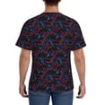 thumbnail image 3 of Bixox Men's Sea Turtle Printed Short Sleeve Skinny Athletic T-Shirt, 3 of 6