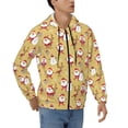 thumbnail image 4 of Zip Up Hoodies for Men - Cute Santa and Reindeer Long Sleeve Comfrt Men'S Fashion Hoodies & Sweatshirts, Jackets for Men Hoodies Pullover Clothing Clothes with Pouch, 4 of 5