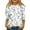 Sky Blue, variant on Xyxonk 3/4 Sleeve Shirts for Teens Girls Crew Neck Cute Winter Tops Trendy Floral Print Blouses Casual Clothes 14-16 Years