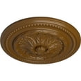 thumbnail image 3 of Ekena Millwork 15 3/4"OD x 1 7/8"P Chester Ceiling Medallion (Fits Canopies up to 2 1/4"), Hand-Painted Smokey Topaz, 3 of 6