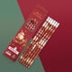 thumbnail image 4 of Lápices navideños con borrador | Paquete de 6 lápices navideños para niños | Diseños navideños de Papá Noel y muñeco de nieve | Útiles escolares y de arte de madera | Regalo ideal para estudiantes, 4 of 6
