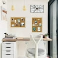 thumbnail image 6 of 17.7 X 13.3 Inch Cork Board Bulletin Board, Wall-Mounted Presentation, Message Notice Pin Board, Perfect for Office & Home Decor, School, Cubicle, 6 of 6