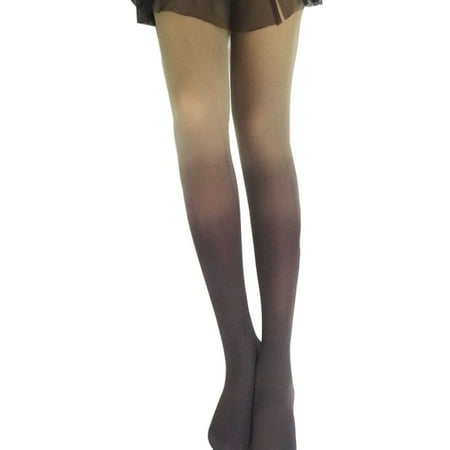 

4 pairs * Vintage Gradual Gradient Change Tights Stockings Women Girls Pantyhose Fashion socks womens
