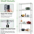thumbnail image 4 of Wire Shelving Unit, 4 of 6