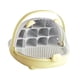 thumbnail image 5 of Caja de cría de gusanos de seda Contenedor de cría de animales pequeños Cabina de observación de gusanos de seda amarillo, 5 of 9
