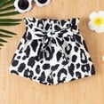 thumbnail image 4 of StylesILove Infant Baby Girls Little Sister Bodysuit and Dalmatian Dot Shorts, Bow Headband 3pcs Short Sleeve Cotton Outfit (9 Months), 4 of 6