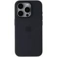 thumbnail image 4 of Apple iPhone 15 Pro Silicone Case with MagSafe - Black, 4 of 7