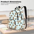 thumbnail image 6 of Jeiento Capybara Boys School Backpack Set 4-Piece 17 Inch Lunch Bag Pencil Case Water Bottle Holder Lightweight Large Capacity for Kids Teenagers Elementary Middle School Students, Blue, 6 of 7