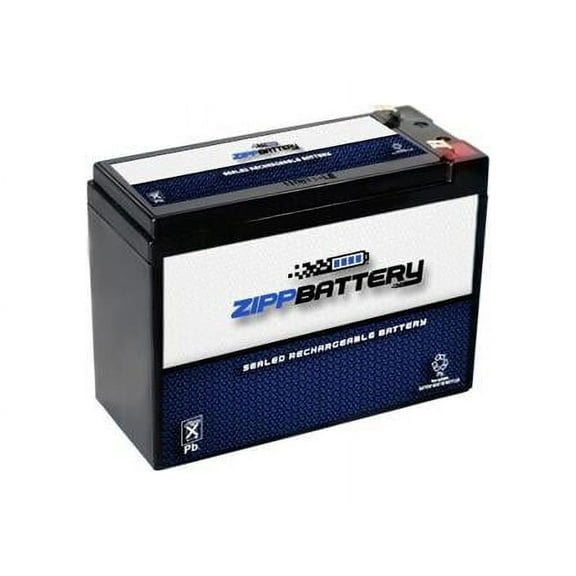 Zipp Battery 12V (12 Volts) 10Ah Sealed Lead Acid (SLA) Battery - T2 Terminals - for Zb-12-10
