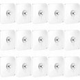 thumbnail image 1 of 15 bridas de pared sin taladro, ganchos transparentes autoadhesivos sin clavos para colgar relojes, fotos, pinturas, 1 of 5