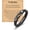 My Man, variant on Gifts for New Dad Grandpa Uncle Bonus Son Grandson Brother Nephew Friends, Braided Leather Bracelet, Fathers Day Birthday Valentines Christmas Graduation Gifts for Men Boys