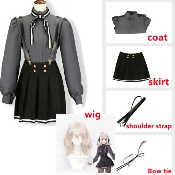 Anime Spy Room Cosplay Lily Hanazono disfraz Spy Classroom uniforme vestido Halloween traje peluca para mujeres juego de rol