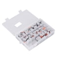 thumbnail image 2 of 60Pcs PCT Lever Wire Connectors Anti Aging Press Type Quick Connect Lever Cable Connectors 250V 4KV, 2 of 5