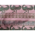 thumbnail image 4 of oneOone Cotton Poplin Fabric Floral & Peacock Block Print Sewing Fabric BTY 56 Inch Wide, 4 of 4