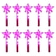 thumbnail image 1 of Light Up Magic Wands Glowing Sticks LED Flashing Stick Set of 10 Colorful Star Fairy Wand Children Birthday Party Supply, 1 of 5