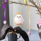 thumbnail image 4 of Ángel Colgando 1 adorno de pollito de dibujos animados en 3D, colorido para Pascua, para fiestas navideñas, color blanco. JASKFLY, 4 of 7