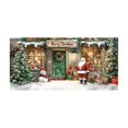 thumbnail image 2 of Trovenix Christmas Garage Door Banner Large Festive Holiday Background Flag Xmas Decorative Cover for Garage Door Outdoor Indoor Home Party, 2 of 9