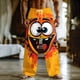 thumbnail image 1 of Ceisia Men's Loose Straight Leg Casual Pants Laughing Cartoon Graffiti Print Elastic Drawstring Waist Multi-Color Beach Vacation Pants Multicolor XXXXXL Gifts, 1 of 3