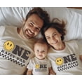 thumbnail image 5 of One Happy Dad Dude 1st Birthday Matching Family Outfits for Baby Girls and Mom and Dad Natural Shirt Adult 2XL, 5 of 8