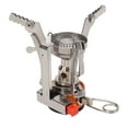thumbnail image 2 of EOTVIA Réchaud au Butane, Réchaud de Camping Extérieur Randonnée Pique-Nique 3000W Mini Portable Acier Inoxydable 304 Support Triangulaire Réchaud Électronique, 2 of 8