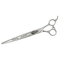 Kenchii Grooming Spider Shears Right Hand 8" Straight KESP8 w/ 6PK Finger Inserts