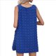 thumbnail image 3 of Vestido Informal de Verano para Mujer, con Lunares, Cuello en V, Sin Mangas y Bolsillos, Azul, Talla M, 3 of 8