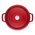 thumbnail image 4 of STAUB La Cocotte 4.75 L Cast Iron Round Tall Cocotte, Cherry, 4 of 11