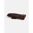 thumbnail image 3 of Scenario Women's Knit Mittens, Brown Stallion, 3 of 4